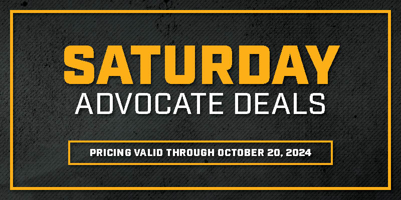 Special: Saturday Advocate Deals September 21st 2024